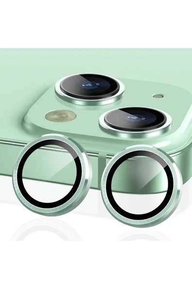 inteknoloji iPhone 15 / iPhone 15 Plus Kamera Lens Koruyucu, Çiziğe ve Darbeye Dayanıklı Koruyucu - 1