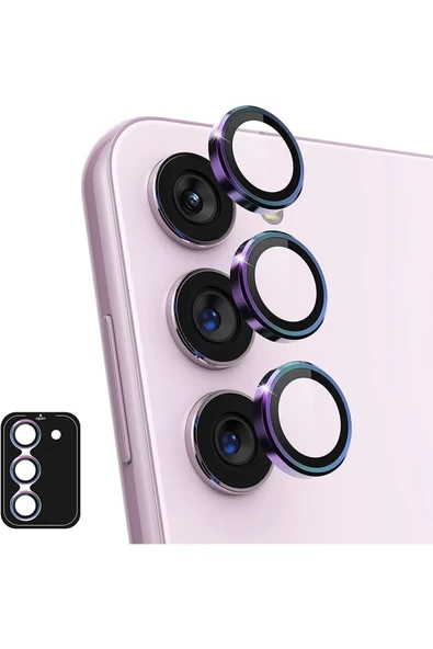 inteknoloji Samsung Galaxy A24 / A34 / A14 / Uyumlu 3 Parça Kamera Lens Koruyucu Cam Kamera Koruma - 1