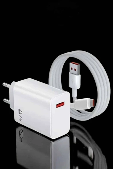 Şarj Aleti Turbo Hızlı 67W Type-C Hızlı Şarj - Resim 2