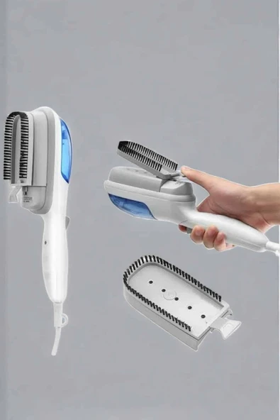 Buharlı El Ütüsü Taşınabilir Kompakt Su Hazneli - Resim 4