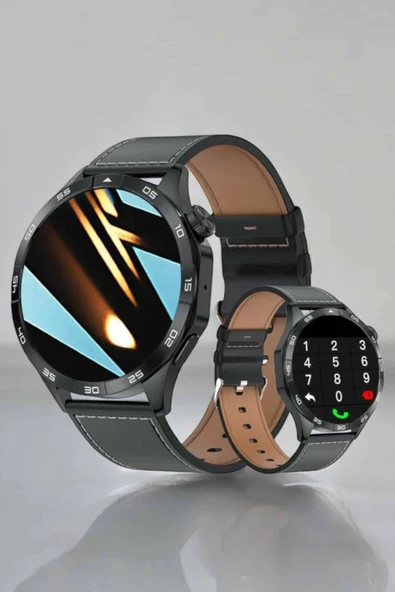 Akıllı Saat Bildirim Görme Amoled Ekran GPS Uyumlu Sesli Görüşme - Resim 5