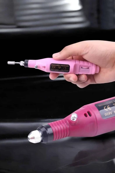 Protez Tırnak Manikür ve Pedikür Seti Elektrikli - 4