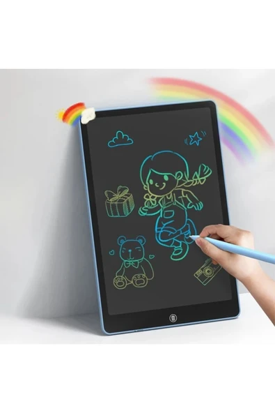 Akman ALLY Çocuklar İçin 8.5 inç Dijital Kalemli Çizim Ve Yazı Tahtası Tableti - ACL6205471-1544 - Resim 5