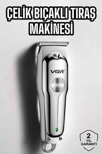 Tıraş Makinesi Profesyonel Tasarım Paslanmaz Çelik Bıçaklı ürün görseli 1