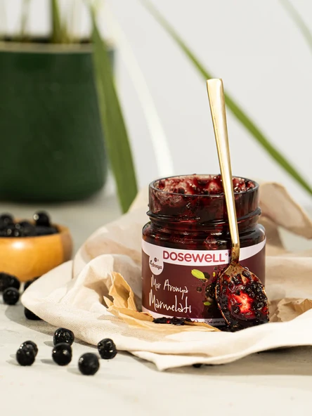 Mor Aronya Marmelatı 250 gr - Resim 3