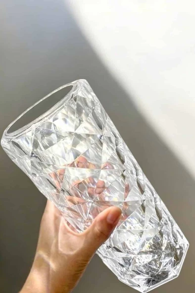 Gece Lambası Kristal Lamba Dokunmatik Şarjlı Hediyelik - 3