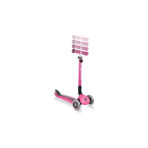 Go Up Deluxe Scooter - Pembe - Resim 5