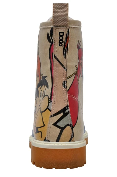 Kadın Vegan Deri Mavi Uzun Bot - Family Rocks Çakmaktaşlar Tasarım - 3