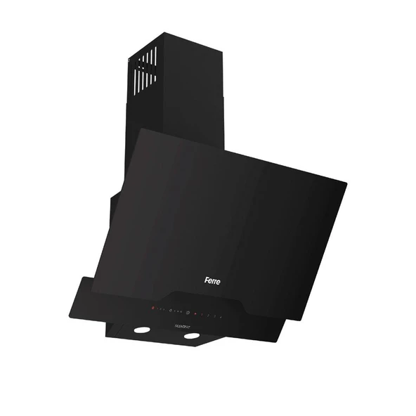 Ferre FLOWART-SILENTART Serisi Siyah Set (SS205 + QBL63CS +D063-SA ) - Emaye Izgara - Resim 6