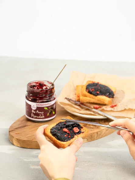 Mor Aronya Marmelatı 250 gr - Resim 2