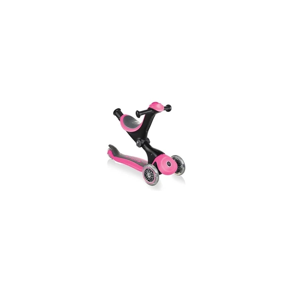 Go Up Deluxe Scooter - Pembe - Resim 3