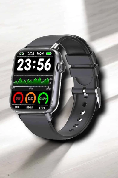 Suya Dayanıklı Bluetooth Akıllı Saat GPS, Adımsayar, Nabız & Sağlık Takibi - Resim 4