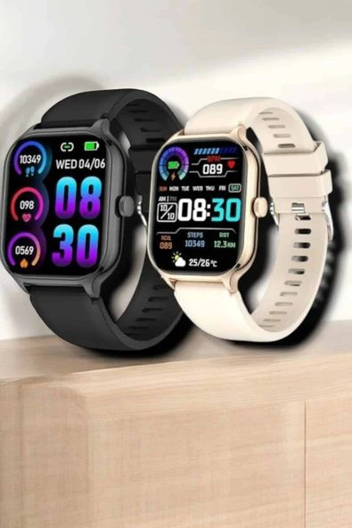 Yeni Nesil Akıllı Saat Arama Bildirimleri, Uyku & Kalp Atış Takibi - Resim 2