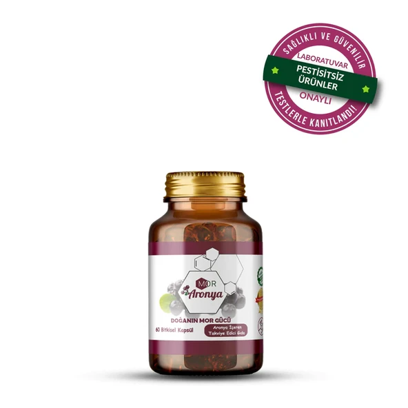 Mor Aronya Bitkisel Kapsül 60 Adet ürün görseli
