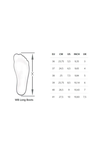 Kadın Vegan Deri Mavi Uzun Bot - Family Rocks Çakmaktaşlar Tasarım - 7