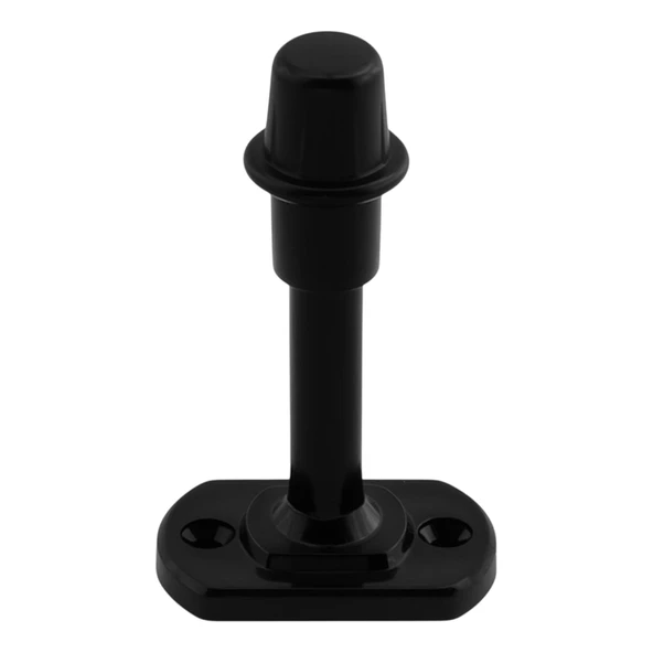 Siyah 100 ADET Set Silikon Kapı Pencere Arkası Tampon Vidalı Duvar Boya Koruyucu Plastik Stoper - Resim 4