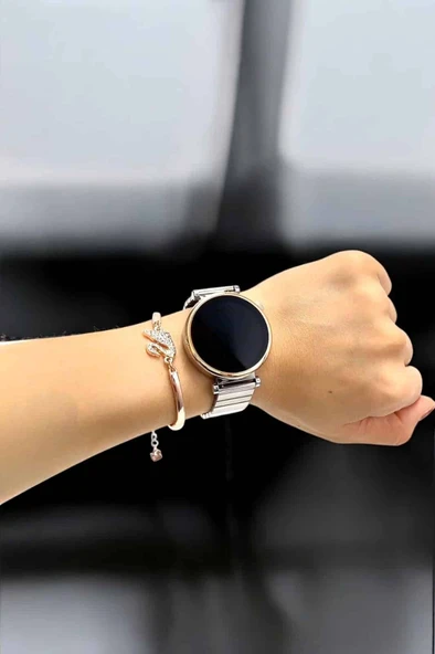 Akıllı Saat Kadınlara Özel Arama Cevaplayan Bluetooth Bağlantılı - Resim 3