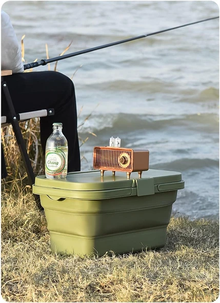 KATLANIR KOVA PİKNİK SEPETİ ÇOK FONKSİYONLU MASA TAŞIMA KUTUSU