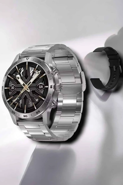 Çift Kordonlu Yüksek Çözünürlüklü Akıllı Saat Uyku İzleyici & Spor Modları - Resim 4