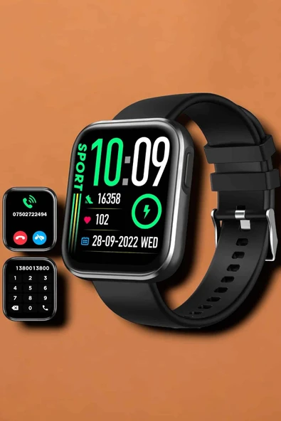 Yeni Nesil Akıllı Saat Arama Bildirimleri, Uyku & Kalp Atış Takibi - Resim 3