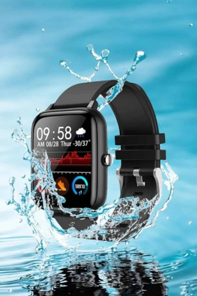 Yeni Nesil Akıllı Saat Arama Bildirimleri, Uyku & Kalp Atış Takibi - Resim 5