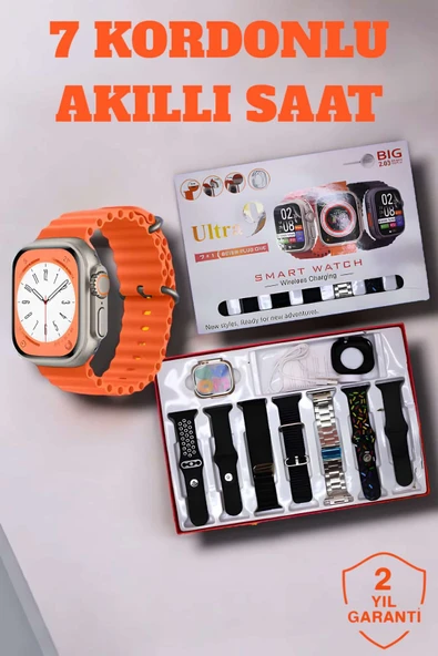 Akıllı Saat Bluetooth Araması, Spor Modları ve Sağlık İzleme ile Hayatınızı Kolaylaştıran Akıllı Saat ürün görseli