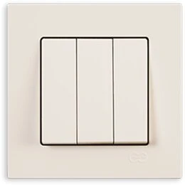 GÜNSAN EQONA KREM ÜÇLÜ ANAHTAR (MKZ) ürün görseli 1