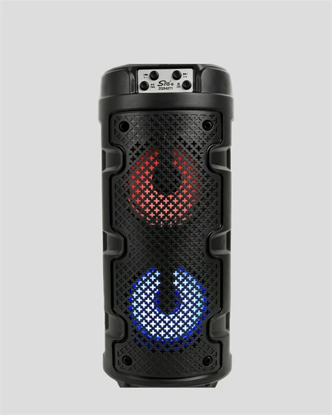 Kompakt Tasarım, Yüksek Ses Performansı – Çoklu Giriş Seçenekli Kablosuz Hoparlör (Bluetooth, USB, SD Kart, AUX) - Resim 5