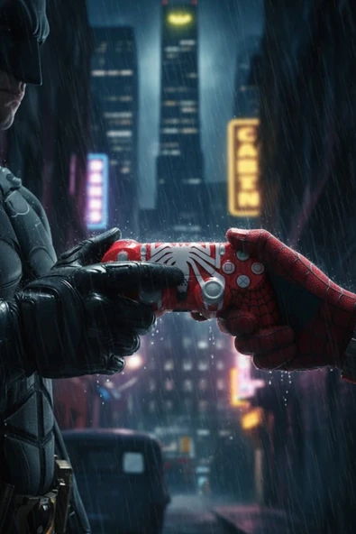 GlrTech P4E Kablosuz Oyun Kolu  Double Motor Titreşimli Şarj Edilebilir PS4 Uyumlu - 3