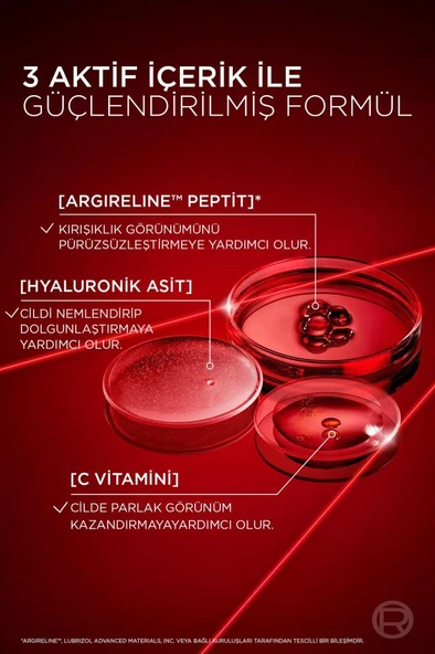 Loreal Paris Revitalift Lazer Yaşlanma Belirtileri Karşıtı Üçlü Peptit Bakım Serumu 30 ml - Resim 5