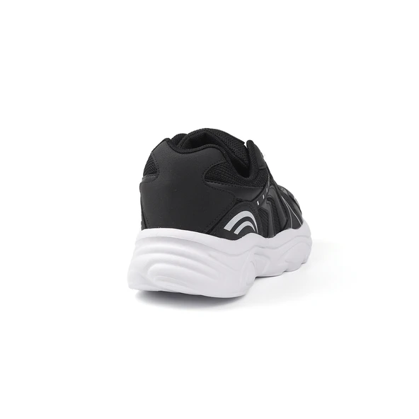 Erkek Siyah Beyaz Günlük Spor Ayakkabı Rahat Yürüyüş Koşu Sneaker Hafif Tabanlı - Resim 5