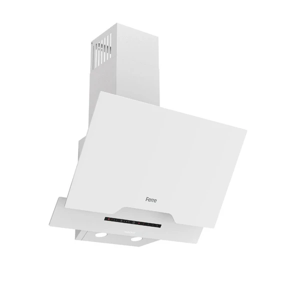 Ferre FLOWART-SILENTART Serisi Beyaz Set (SS206 + QBL63CB +D064-SA ) - Emaye Izgara - Resim 6