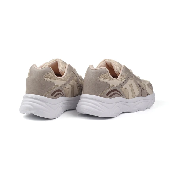 Erkek Bej Günlük Spor Ayakkabı Rahat Yürüyüş Koşu Sneaker Hafif Tabanlı - Resim 4