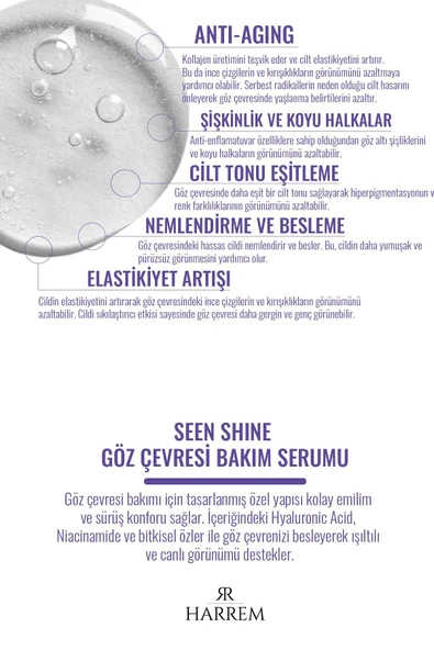 Seen Shine Göz Çevresi Bakım Serumu - 2