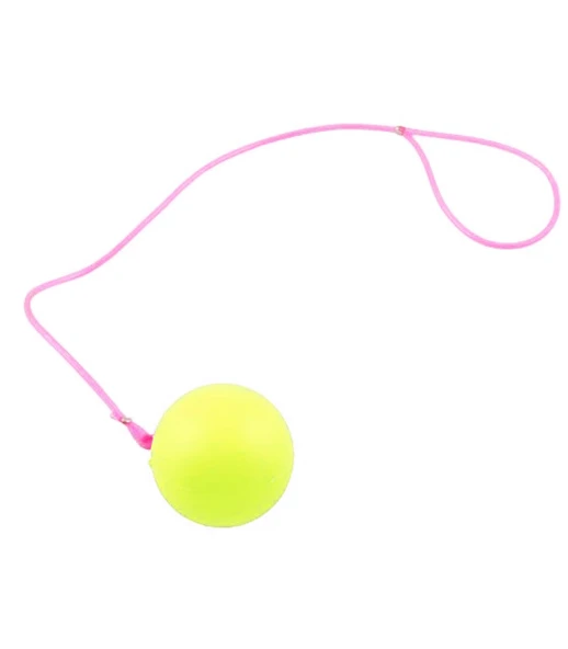 Ayak Topu Halhal, Ayak Bağlamalı Top Oyunu, Halhal Ayak Topu Hulahop - 1 Adet - Sarı ürün görseli