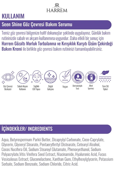 Seen Shine Göz Çevresi Bakım Serumu - 4
