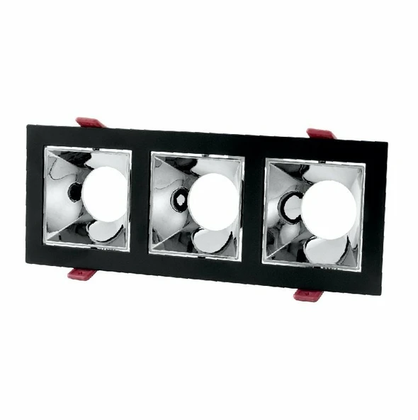 CATA JAGUAR (SİYAH-PLATİN) 3'LÜ DEKORATİF BOŞ KASA ürün görseli