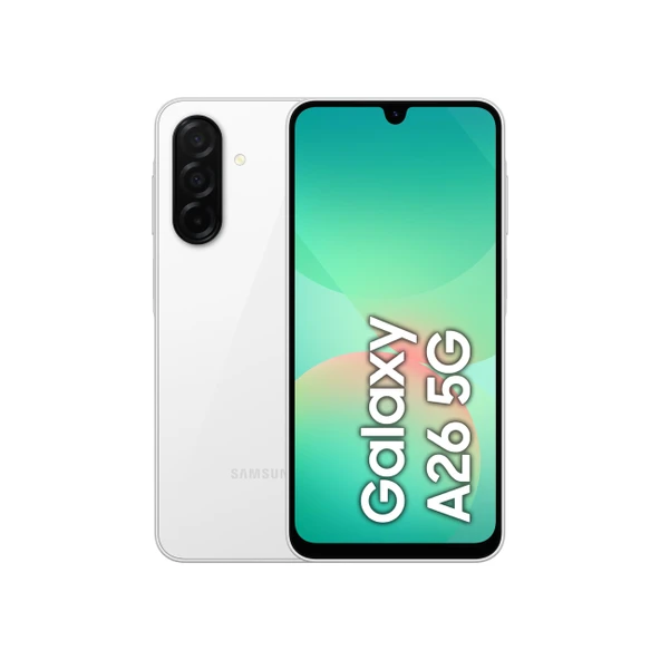 Samsung Galaxy A26 256GB Beyaz ürün görseli