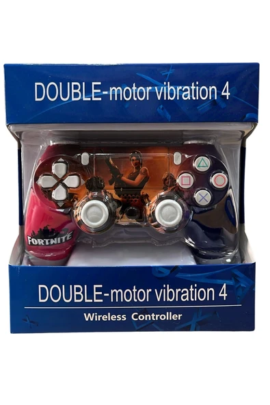 GlrTech P4A Kablosuz Oyun Kolu  Double Motor Titreşimli Şarj Edilebilir PS4 Uyumlu - 3