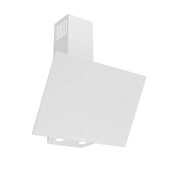 Ferre STEAMART-FRYART-SILENTART Serisi Beyaz Set (SS036 + QBL63CB +D078-SA ) - Emaye Izgara - 75 Cm Ocak - 5