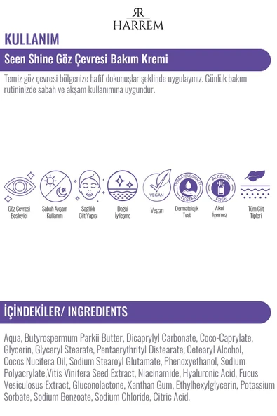 Seen Shine Göz Çevresi Bakım Kremi - 4
