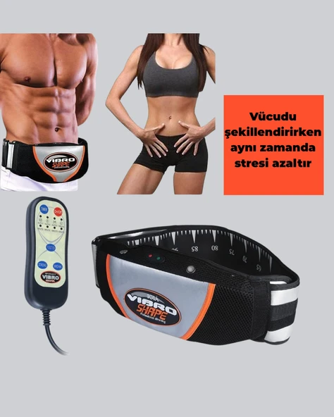 Taşınabilir ve Çoklu Bölge Uyumlu Elektrikli Titreşim Kemeri - 2