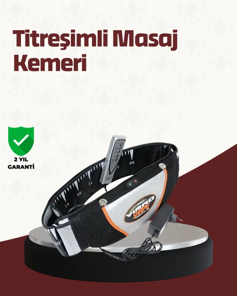 Taşınabilir ve Çoklu Bölge Uyumlu Elektrikli Titreşim Kemeri