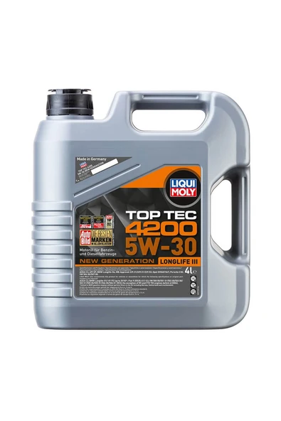 Liqui Moly Top Tec 4200 5W-30 Motor Yağı 4 L - 1