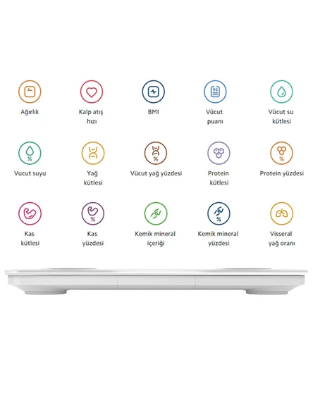 product Xiaomi Mi Body Composition Scale S400 Tartı - 5