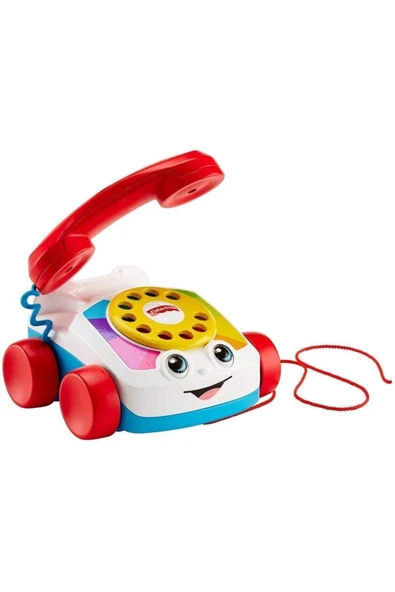 Eğitici Geveze Telefon Sürüklenebilir Çevirmeli Oyun Telefonu - Fgw66 - Resim 2