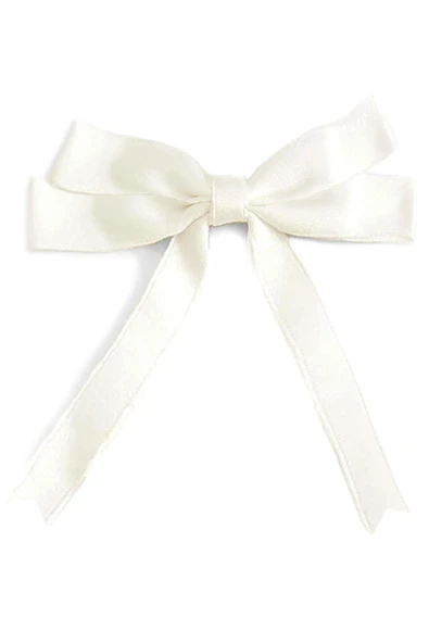 10 Adet Ekru Saten Fiyonk Süsleme Küçük Kurdele Seti ürün görseli