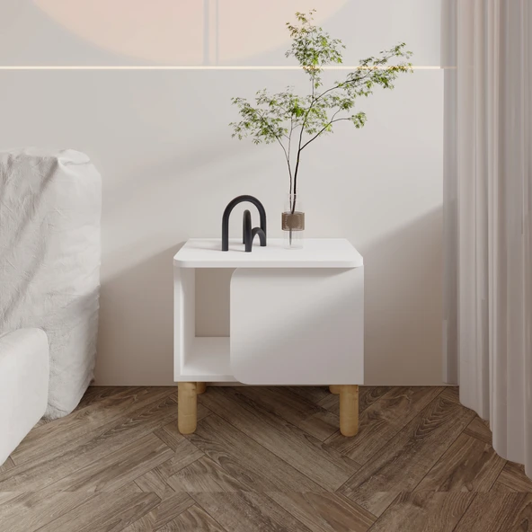 River Komodin – Şık ve Fonksiyonel Başucu Sehpası - 2