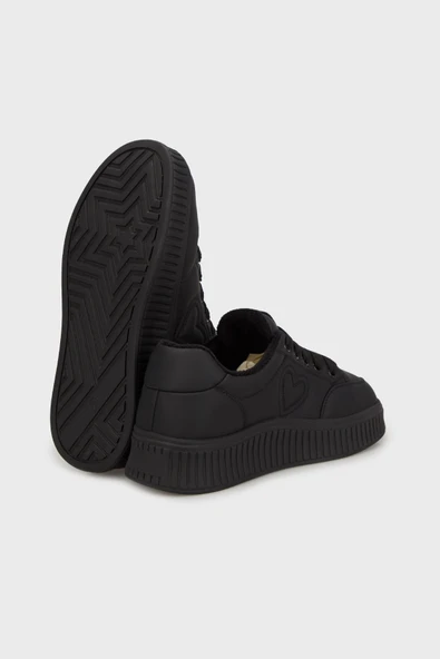 Guja 25K419 Kadın Hakiki Deri İçi Polarli Sneaker Ayakkabı - 4