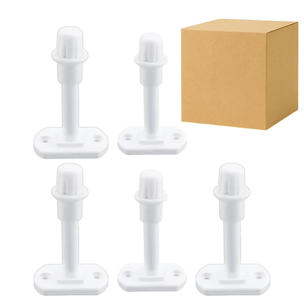 Beyaz 100 ADET Kapı Pencere Arkası Vidalı Silikon Tampon Duvar Boya Koruyucu Koruma Stoper Seti ürün görseli